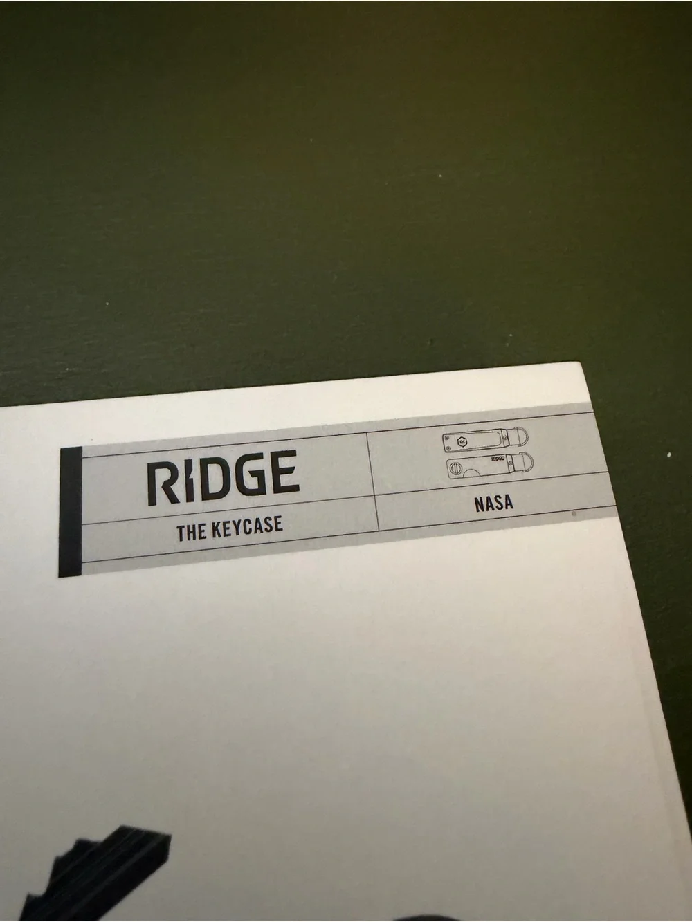 The Ridge NASA Apollo legacy keycase